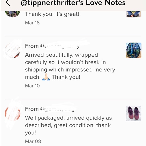 Some of the love notes I’ve received 💌 - Picture 3 of 9